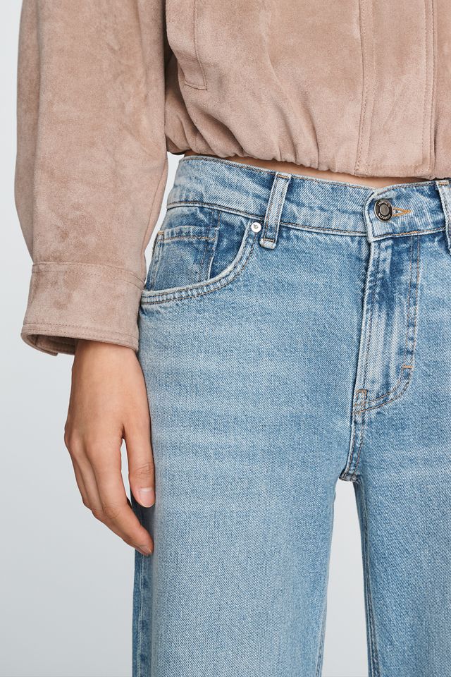 Hudson Rylee Loose Mid Rise Wide Leg Jeans  #2