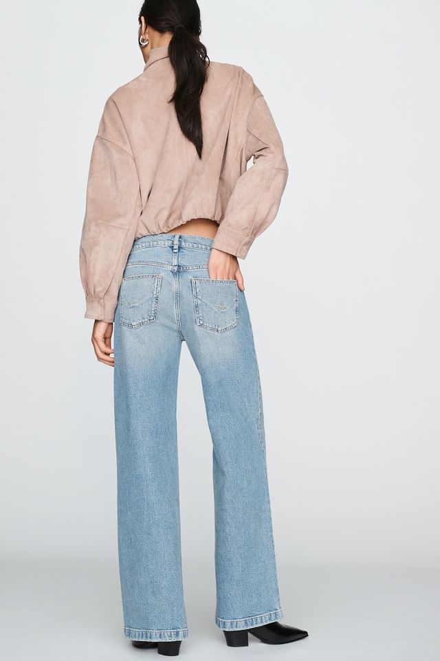 Hudson Rylee Loose Mid Rise Wide Leg Jeans  #3