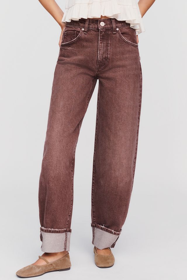 Hudson Aria High Rise Cuffed Tapered Jeans #2