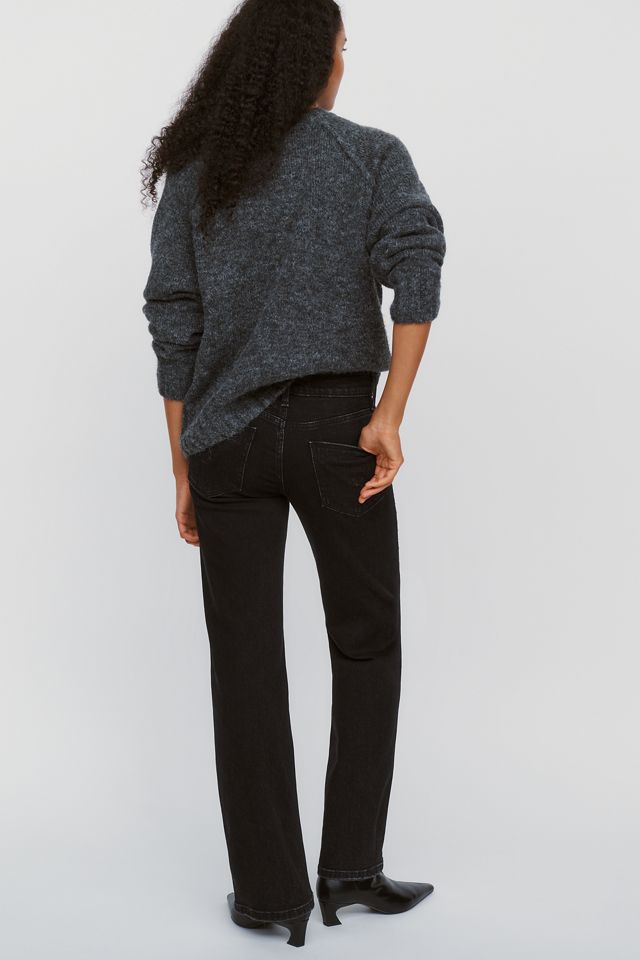 Hudson Rosie Studded High Rise Wide Leg Jeans #3