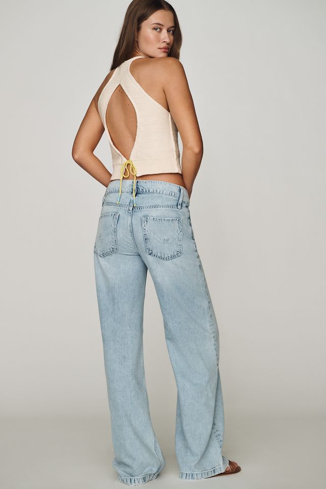 Hudson Rylee Low-Rise Loose Wide-Leg Jeans #2