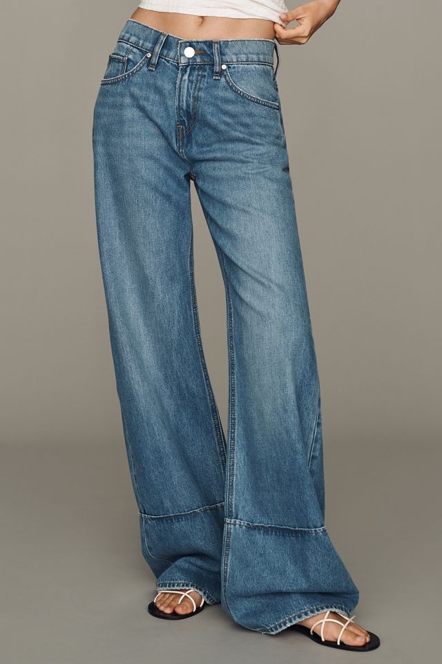 Hudson Rylee Low-Rise Loose Wide-Leg Jeans #2