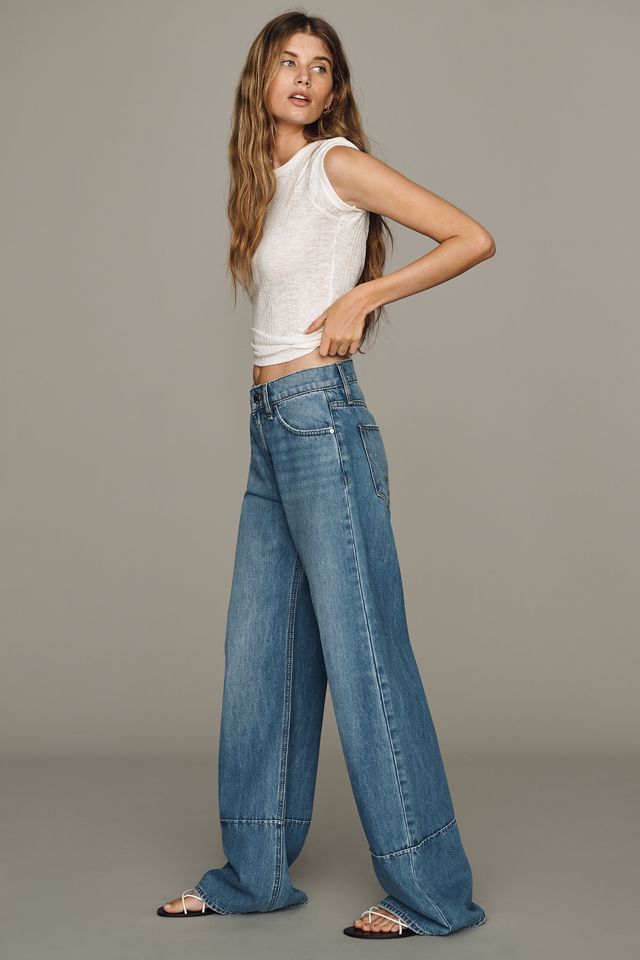 Hudson Rylee Low-Rise Loose Wide-Leg Jeans #3