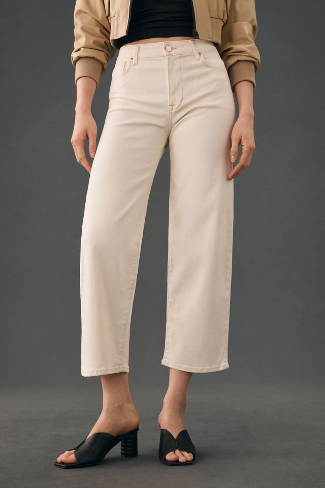 Fidelity Denim Malibu Crop Wide-Leg Jeans #1