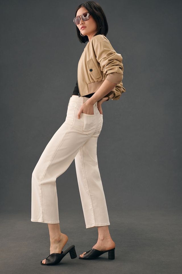 Fidelity Denim Malibu Crop Wide-Leg Jeans #2
