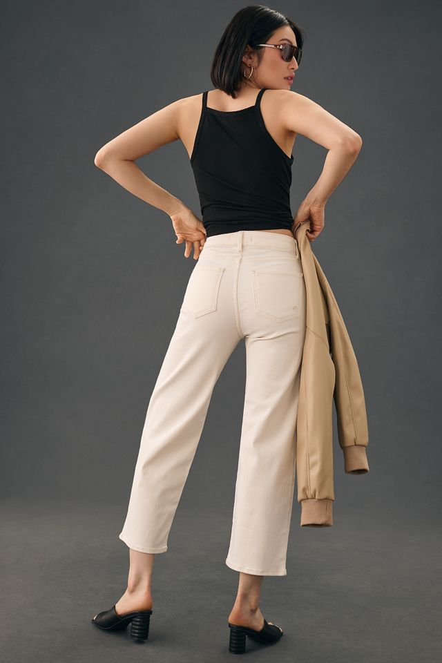 Fidelity Denim Malibu Crop Wide-Leg Jeans #4