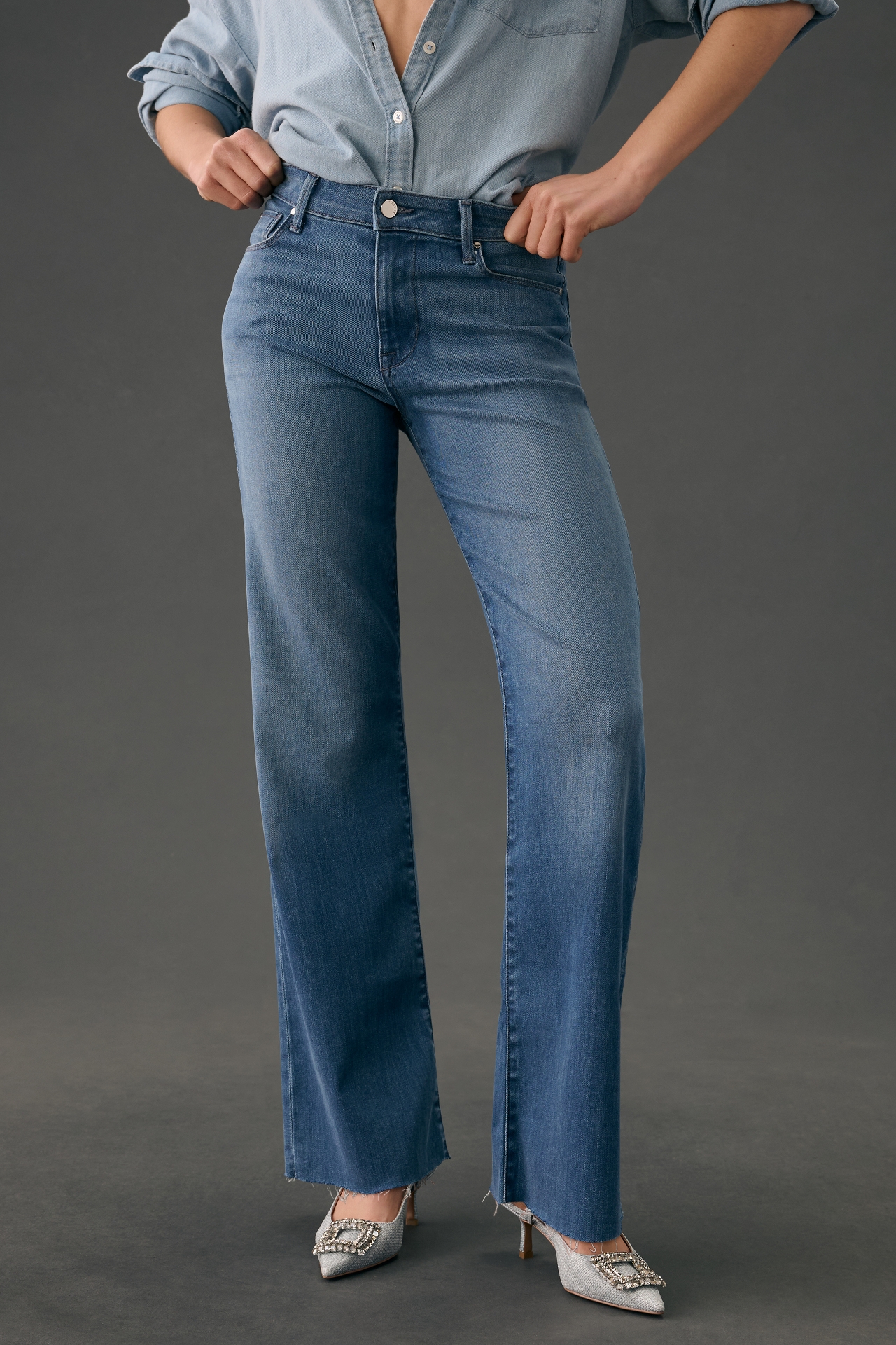 Fidelity Denim Katie High-Rise Bootcut Jeans