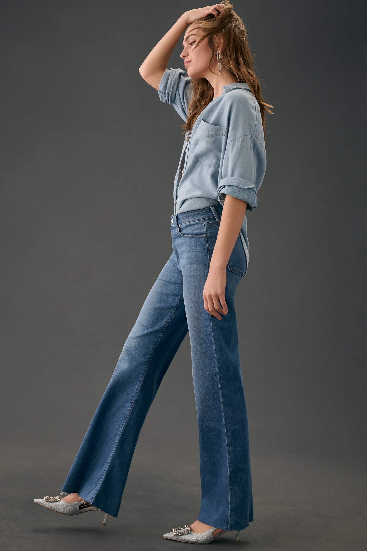 Fidelity Denim Katie High-Rise Bootcut Jeans