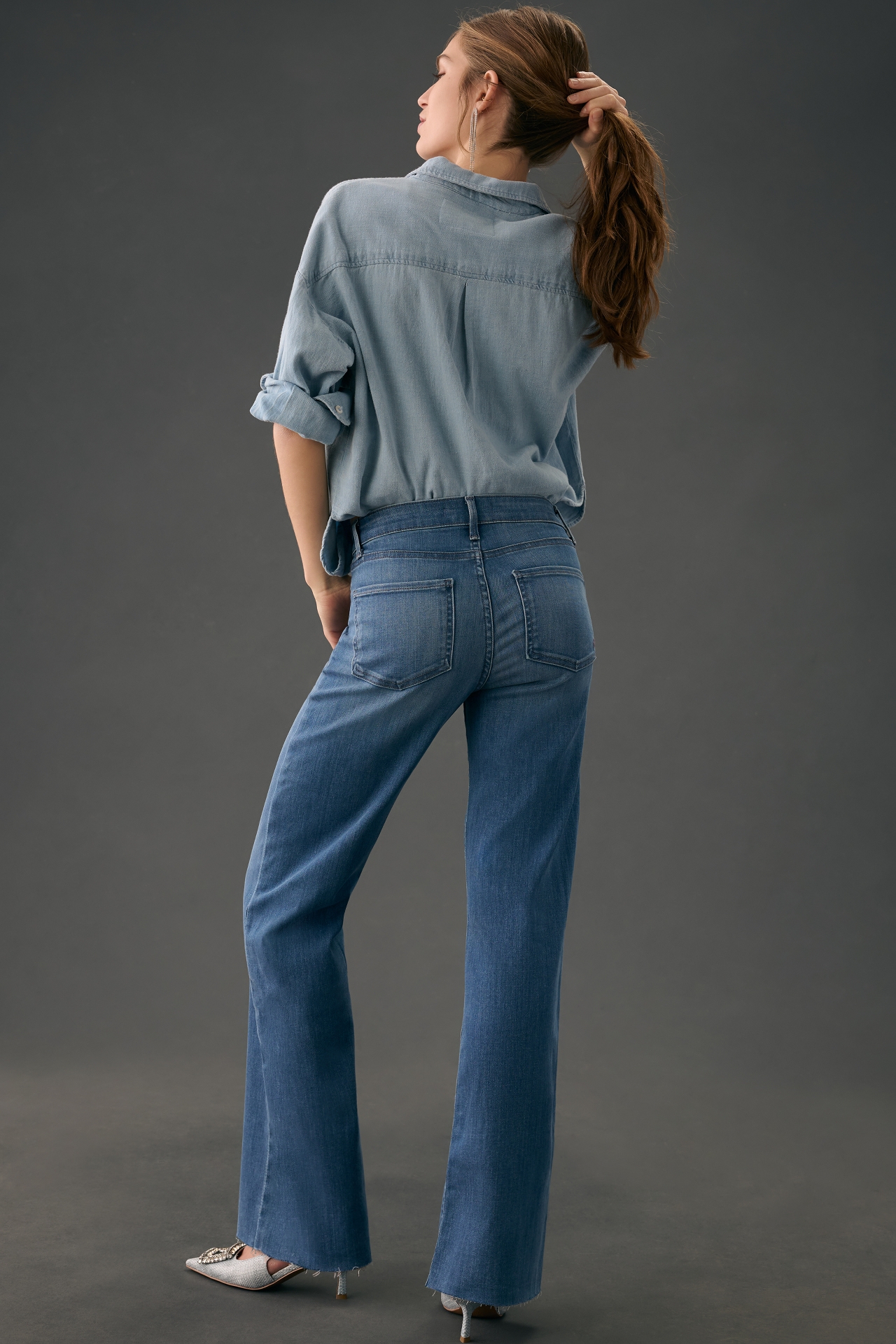 Fidelity Denim Katie High-Rise Bootcut Jeans