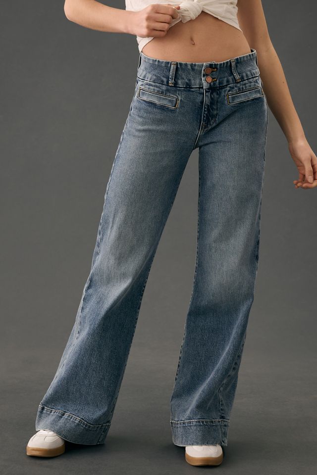 Fidelity Denim Aloe Mid-Rise Flare Jeans #2
