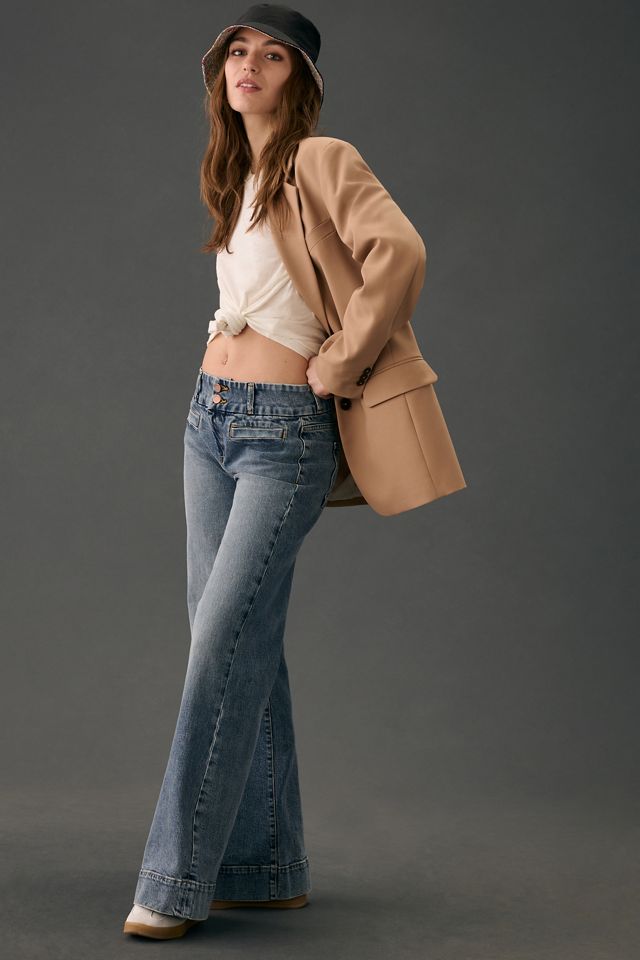 Fidelity Denim Aloe Mid-Rise Flare Jeans #3