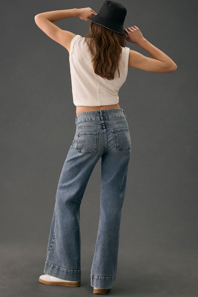 Fidelity Denim Aloe Mid-Rise Flare Jeans #5