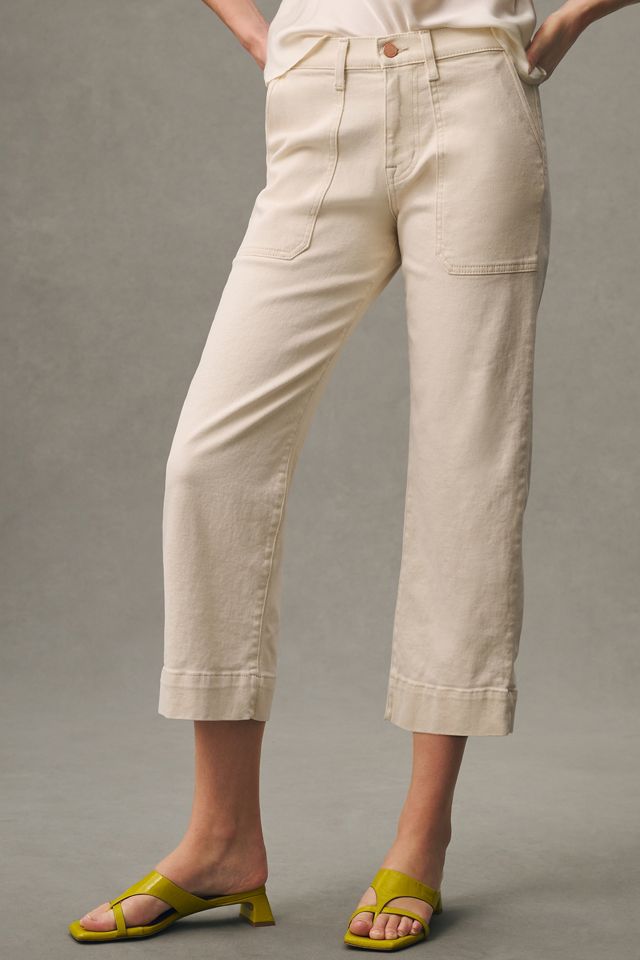 Modern American Farrah Cargo High-Rise Crop Jeans #1