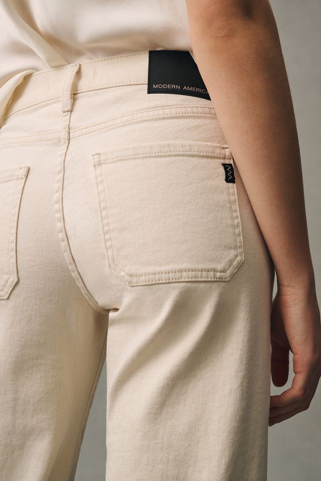 Modern American Farrah Cargo High-Rise Crop Jeans #4