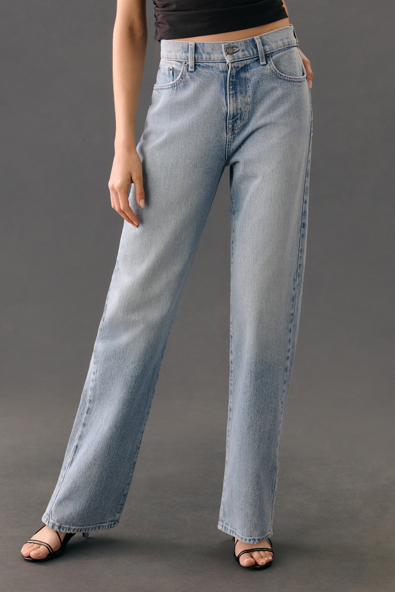 Modern American Doheny High-Rise Straight-Leg Jeans