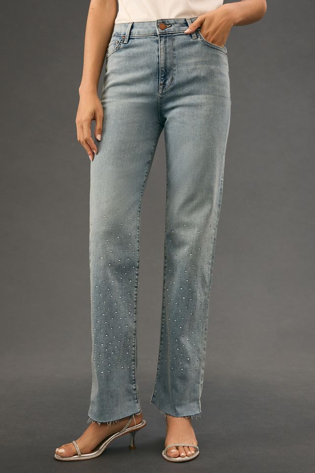 Fidelity Denim Cali High-Rise Straight-Leg Jeans #1