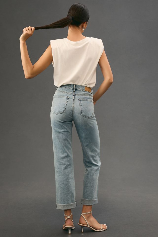 Fidelity Denim Cali High-Rise Straight-Leg Jeans #2