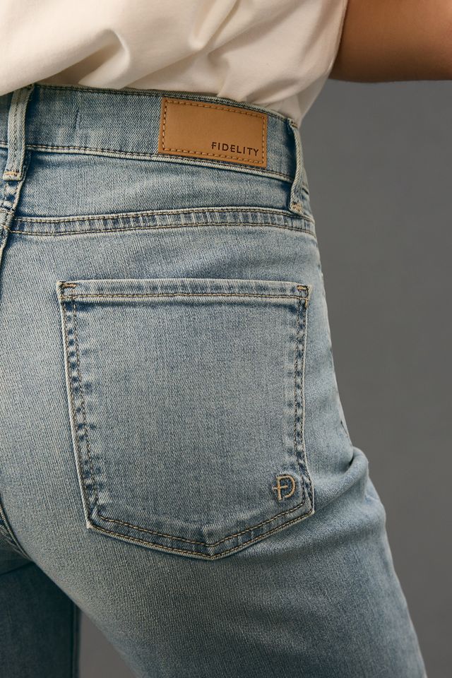 Fidelity Denim Cali High-Rise Straight-Leg Jeans #3