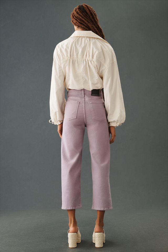 Modern American Savannah High-Rise Wide-Leg Crop Jeans #2
