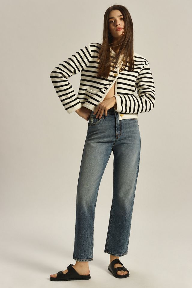 Modern American Avalon High-Rise Wide-Leg Jeans | Anthropologie