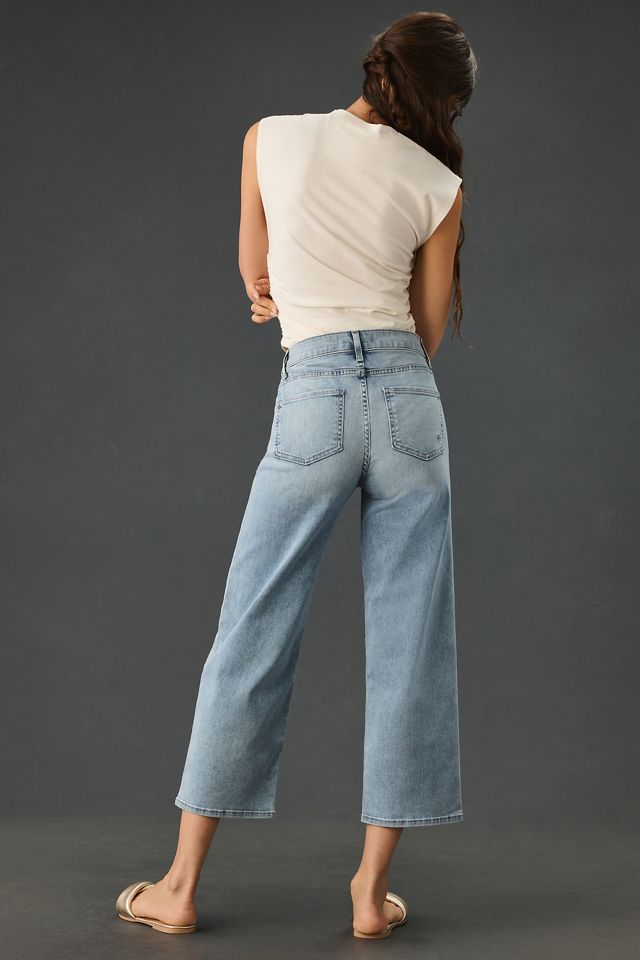 Fidelity Denim Malibu High-Rise Wide-Leg Crop Jeans #2