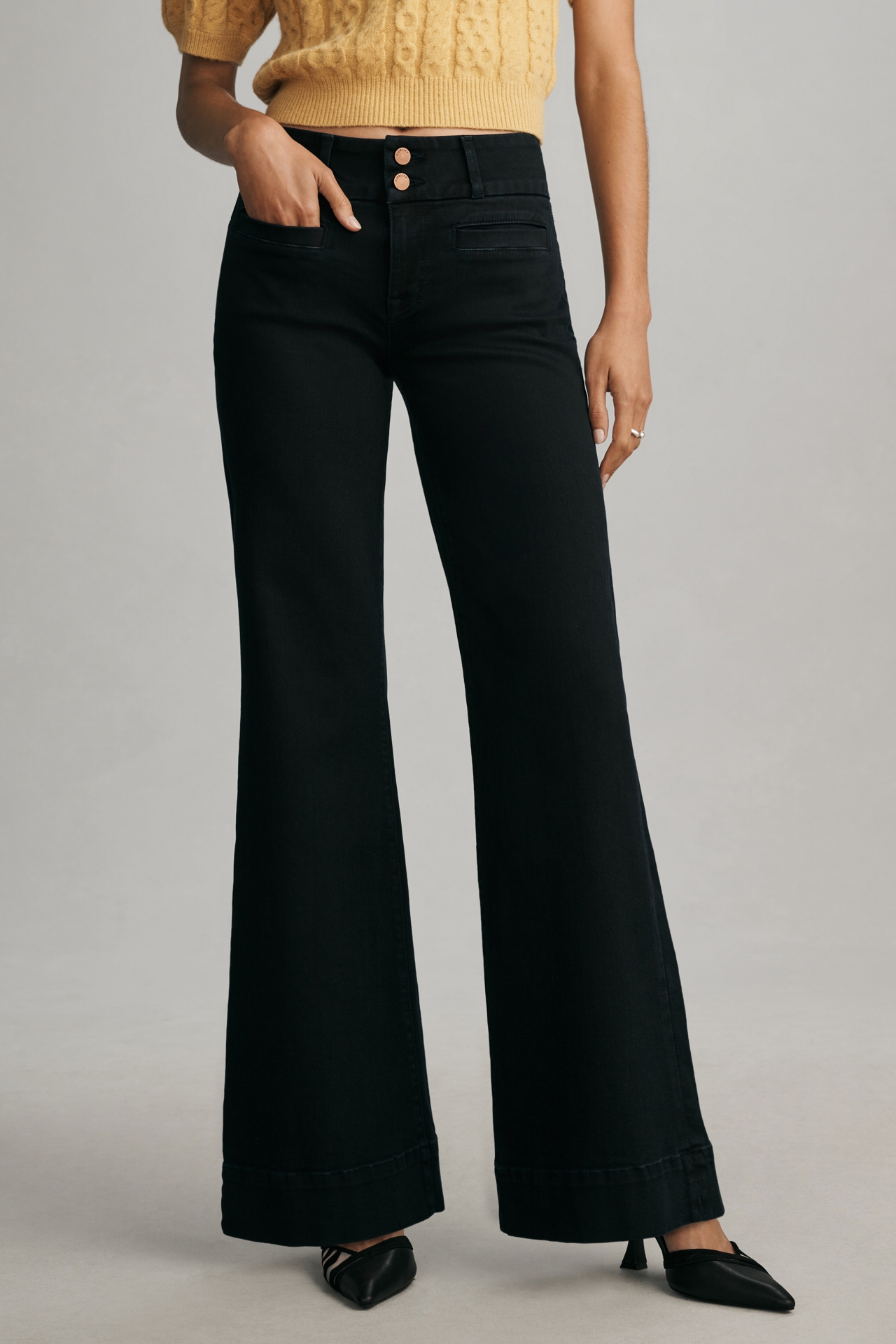 Modern American Rexford High-Rise Straight-Leg Jeans