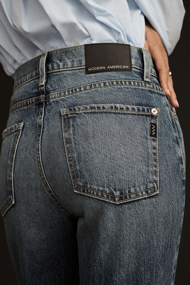 Modern American Willow High-Rise Straight-Leg Jeans #3