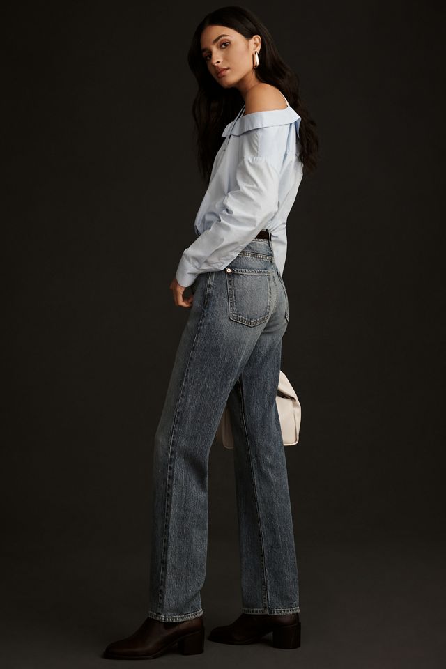 Modern American Willow High-Rise Straight-Leg Jeans #4