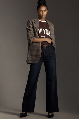 Fidelity Denim Dream High-Rise Wide-Leg Jeans Anthropologie