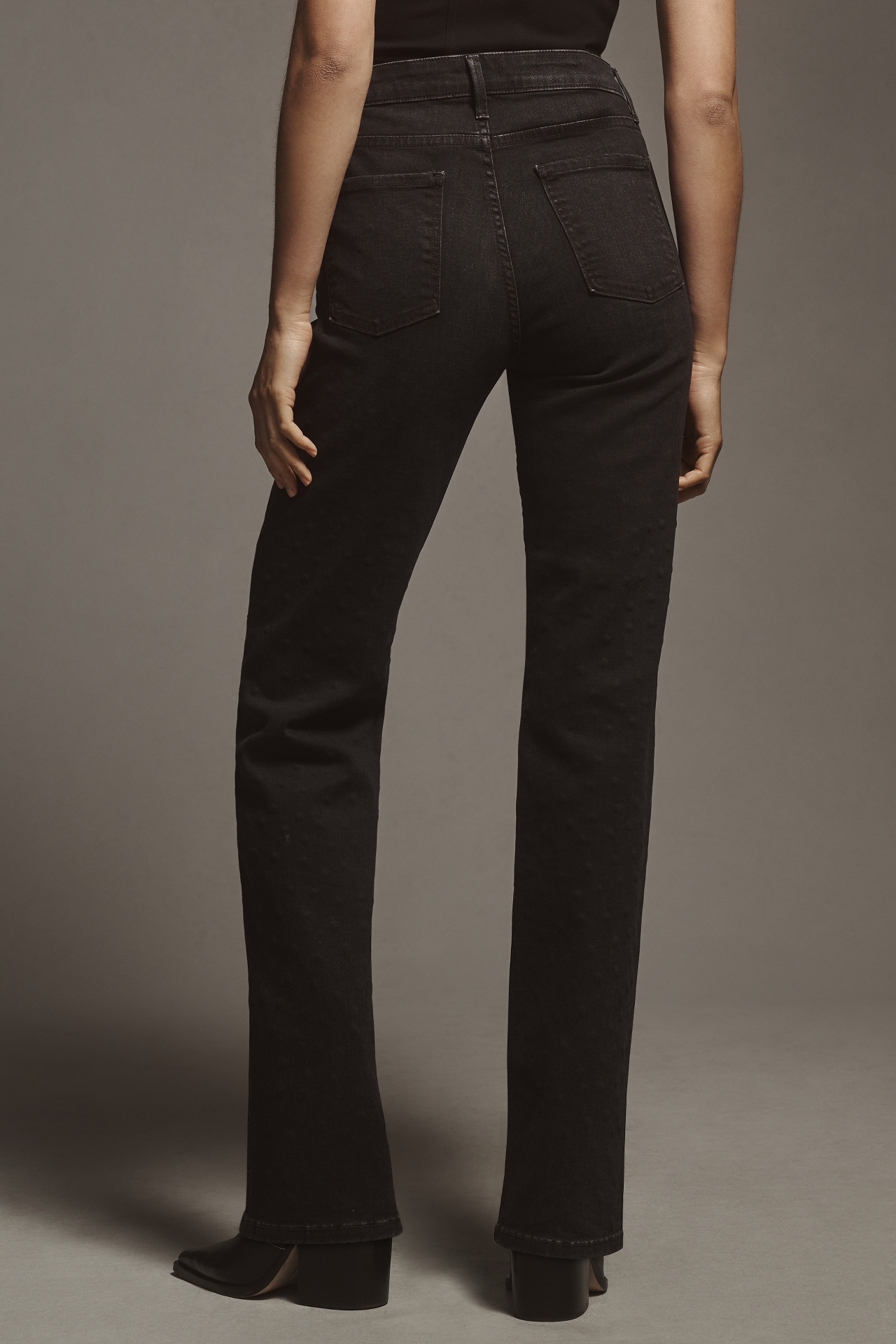 Fidelity Cali Gem High-Rise Straight-Leg Jeans