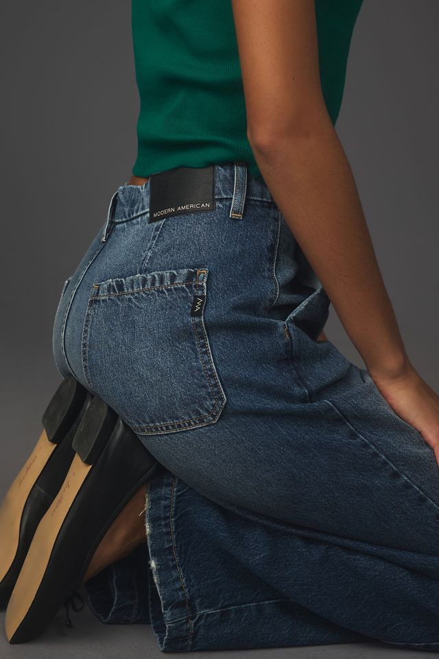 Modern American Castro High-Rise Wide-Leg Crop Jeans #3