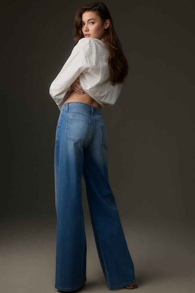 Fidelity Denim Ziggy High-Rise Wide-Leg Jeans #2