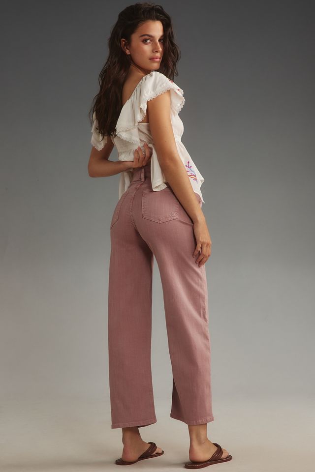 Fidelity Malibu Mid-Rise Crop Wide-Leg Jeans #2
