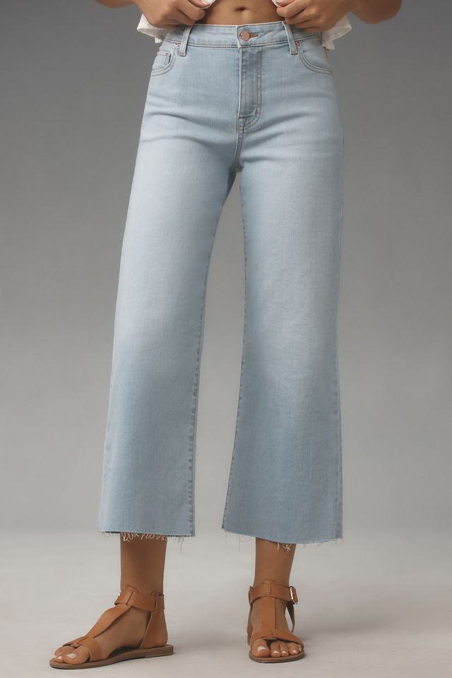 Fidelity Denim Katie High-Rise Crop Flare Jeans #1