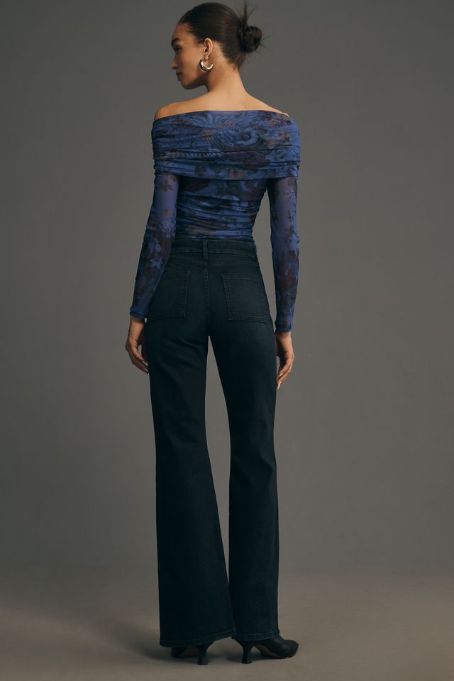 Fidelity Denim Alika High-Rise Flare Jeans #3