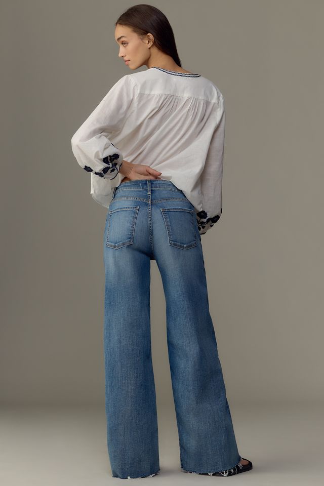 Fidelity Denim Ziggy High-Rise Wide-Leg Jeans #3