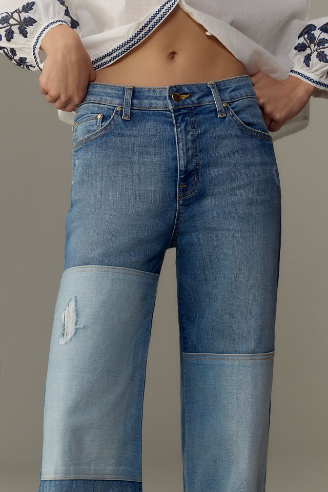 Fidelity Denim Ziggy High-Rise Wide-Leg Jeans #4