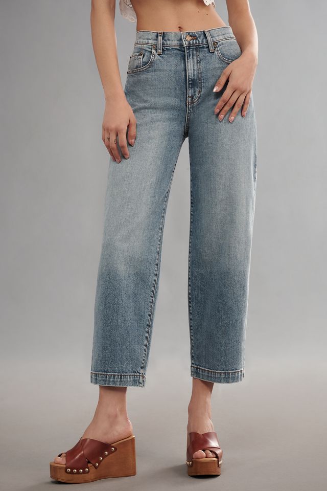 Modern American Daisy High-Rise Straight-Leg Jeans #1