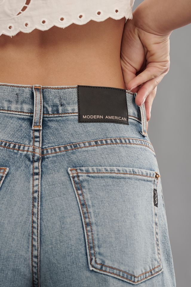 Modern American Daisy High-Rise Straight-Leg Jeans #3