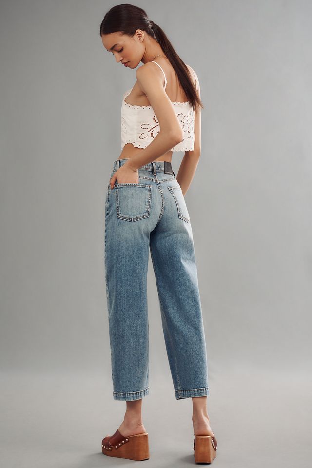 Modern American Daisy High-Rise Straight-Leg Jeans #4