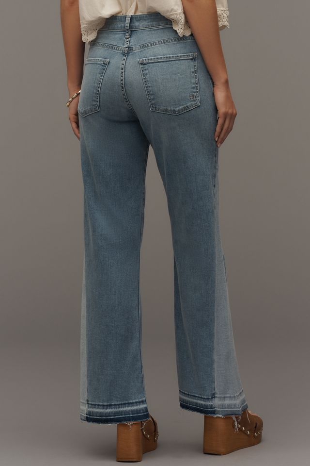 Fidelity Denim Britt High-Rise Crop Wide-Leg Jeans #2