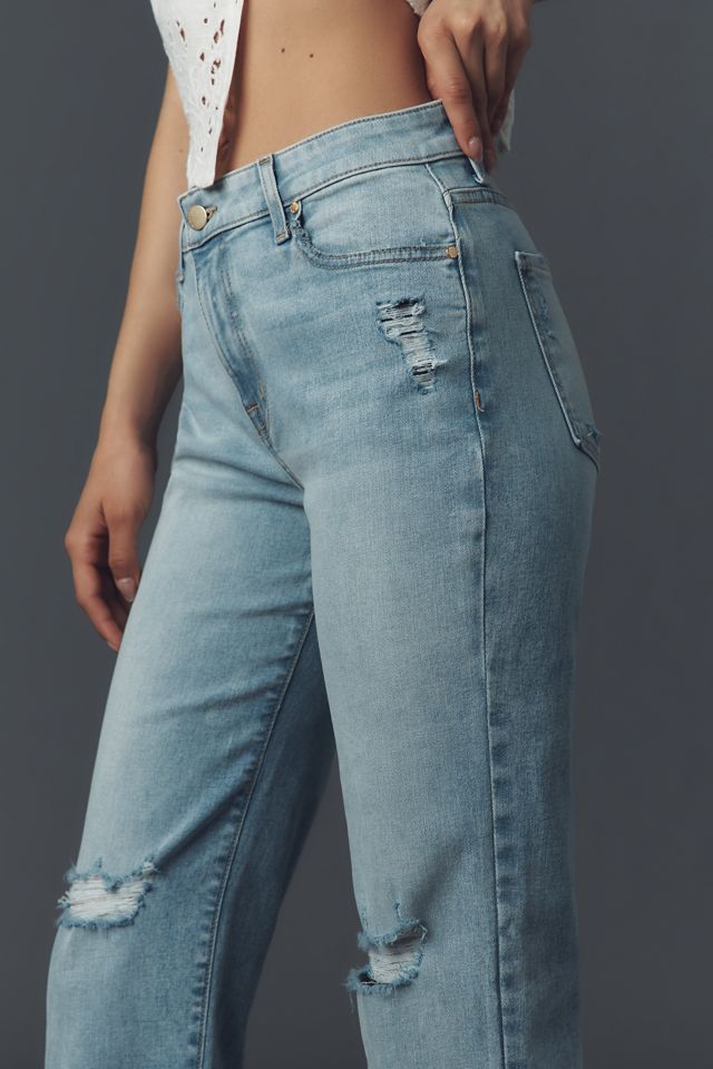 Fidelity Denim Cali Cuff High-Rise Straight-Leg Jeans #3
