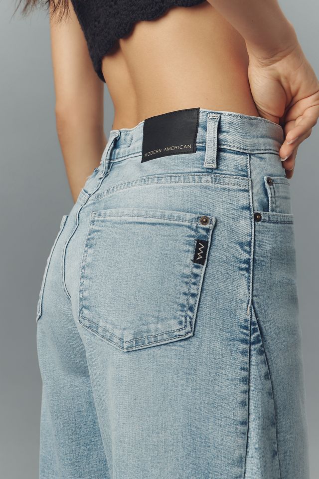 Modern American Daphne High-Rise Wide-Leg Jeans #4