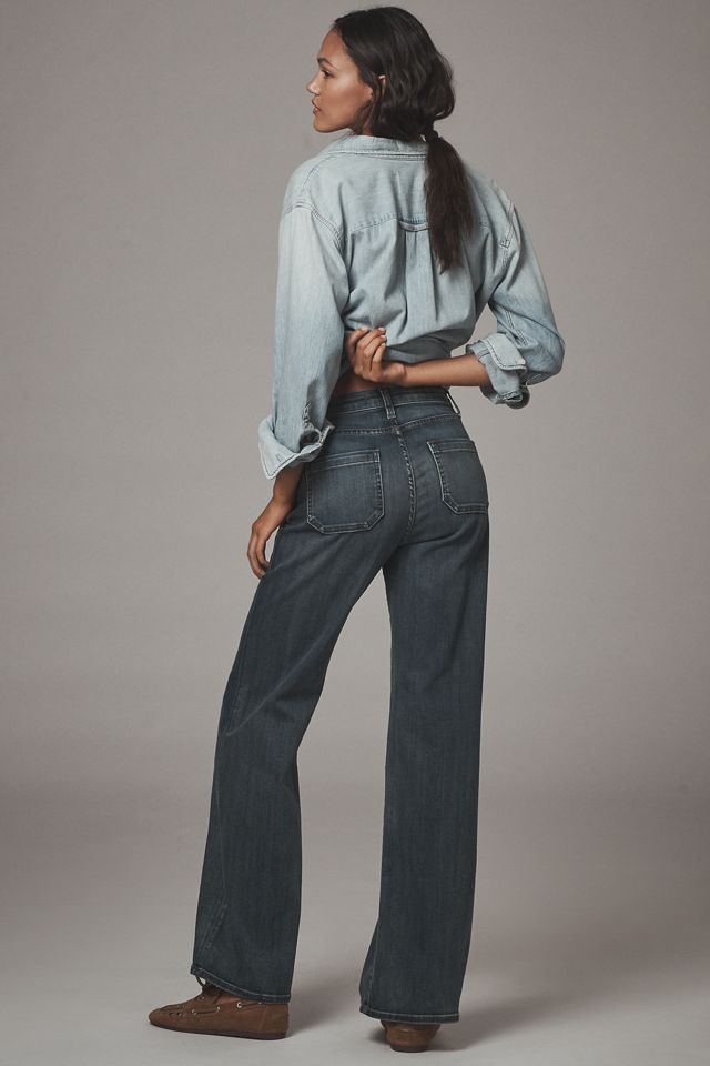 Fidelity Denim Zandi High-Rise Wide-Leg Jeans #3