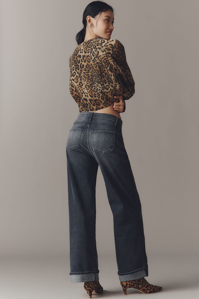 Fidelity Denim Ziggy High-Rise Wide-Leg Jeans #3