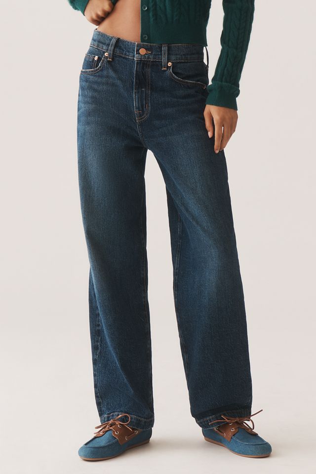 Modern American Daisy High-Rise Wide-Leg Jeans #1