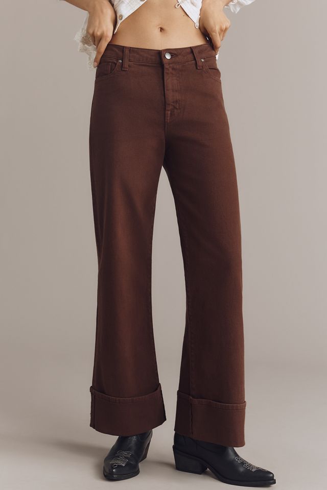 Fidelity Denim Kelli High-Rise Wide-Leg Jeans #1