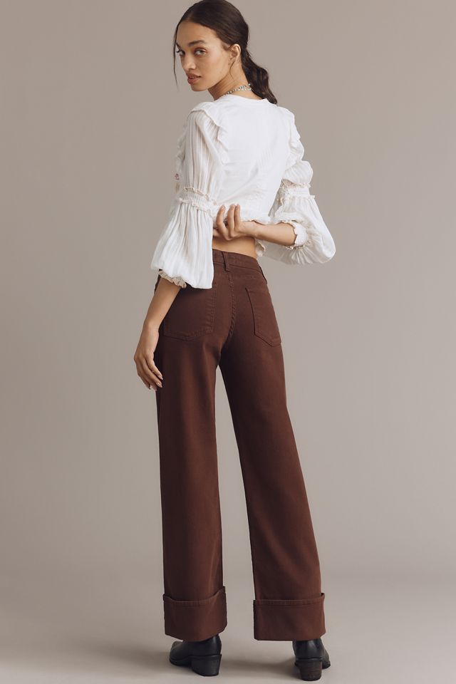 Fidelity Denim Kelli High-Rise Wide-Leg Jeans #2