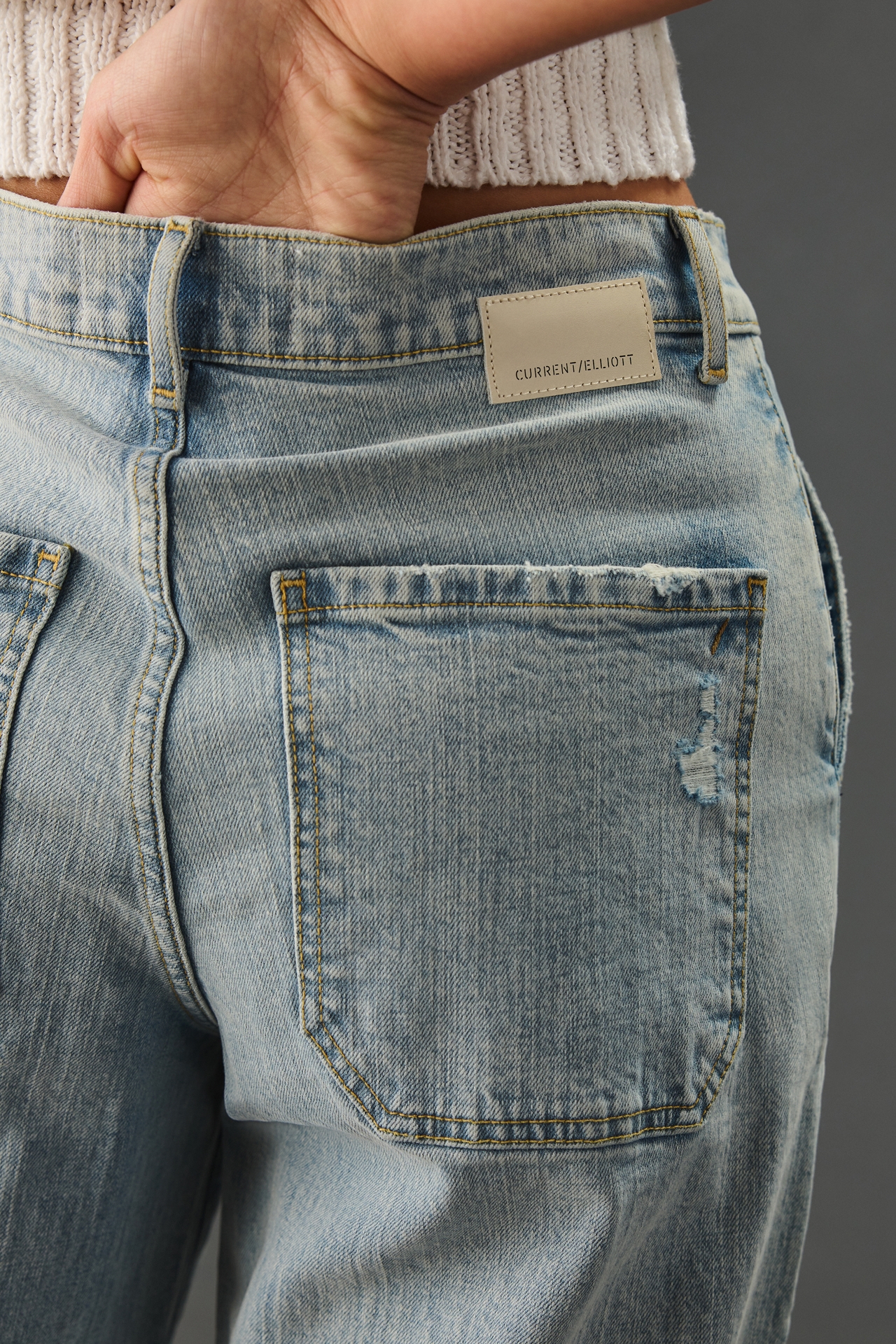 Current/Elliott The Painter High-Rise Jeans