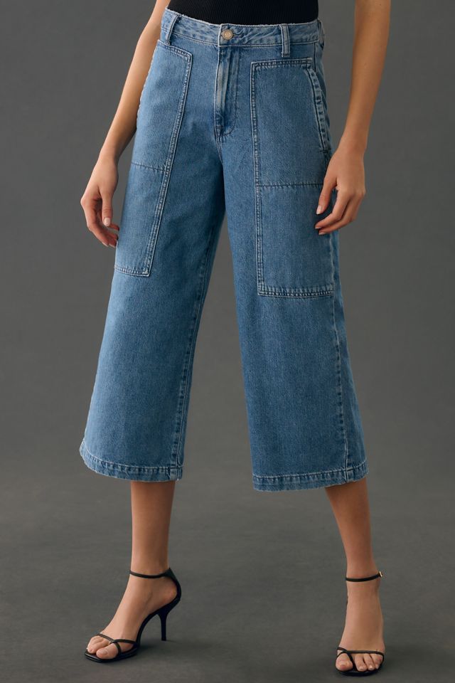 Current/Elliott The Forum High-Rise Wide-Leg Jeans #1